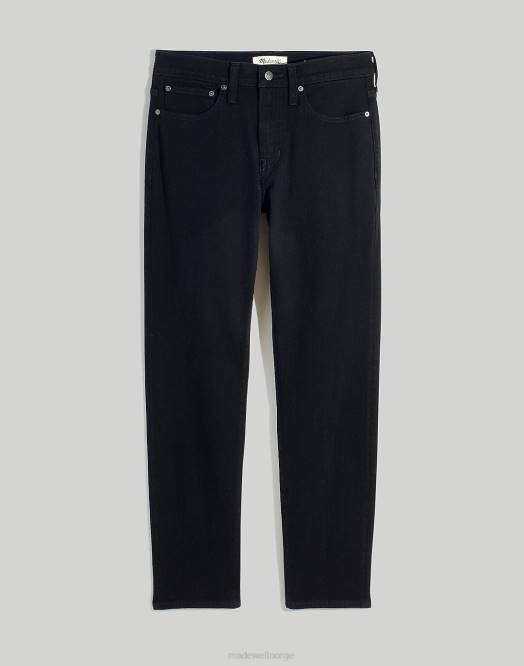 Madewell klær svart menn avslappede taper jeans 260F175