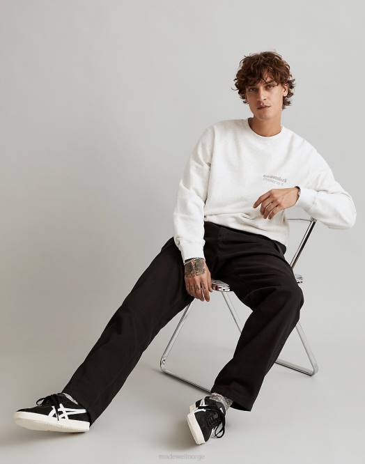 Madewell klær svart menn gramicci originale bukser med belte fra 1982 260F498