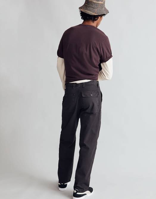 Madewell klær telt grønt menn ripstop baggy bukser 260F210