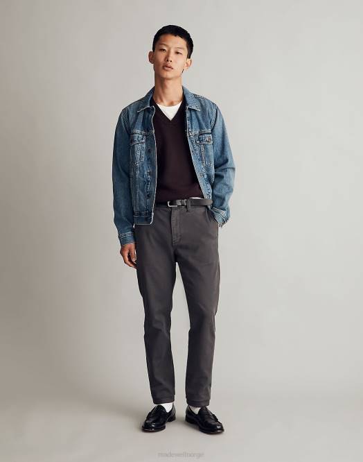 Madewell klær tordensky menn slim chino bukser: coolmax edition 260F214