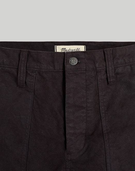 Madewell klær vintage lerret menn avslappede rette arbeidsbukser 260F223