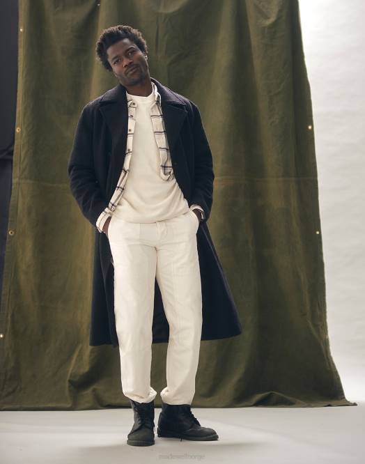 Madewell klær vintage lerret menn avslappede rette arbeidsbukser 260F225