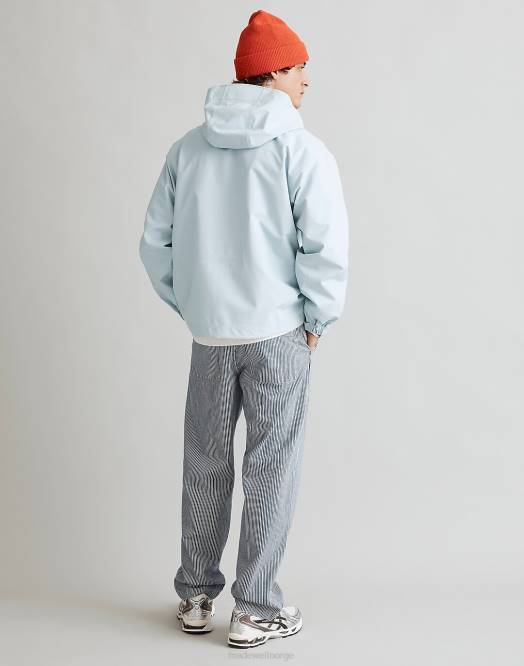 Madewell klær himmelblå menn gramicci vanntett jakke 260F504