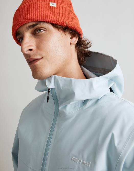 Madewell klær himmelblå menn gramicci vanntett jakke 260F504