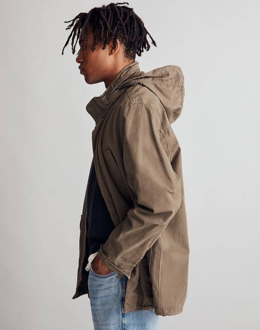 Madewell klær last grønn menn feltjakke 260F117