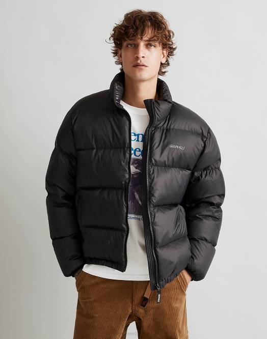 Madewell klær svart menn gramicci dunjakke 260F503