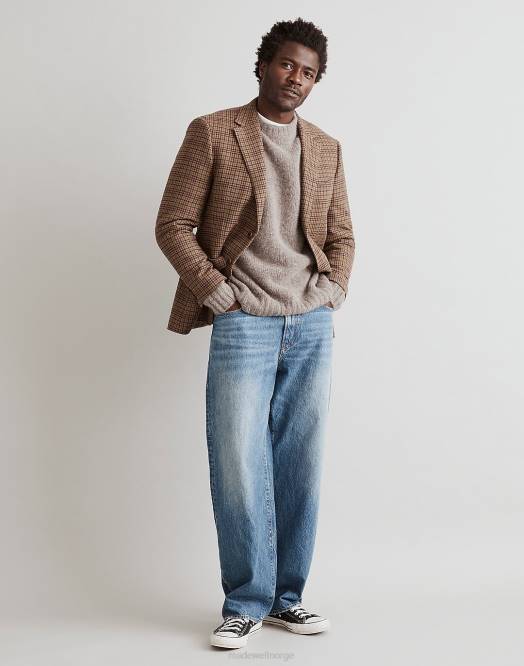 Madewell klær lyng Kypros ruiner menn genser med rund hals i merinoullblanding 260F335