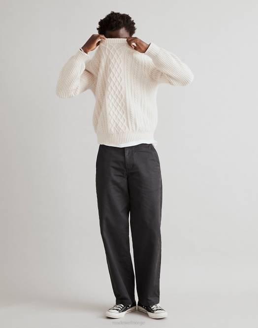 Madewell klær lyng lett sand menn genser med rund hals 260F334