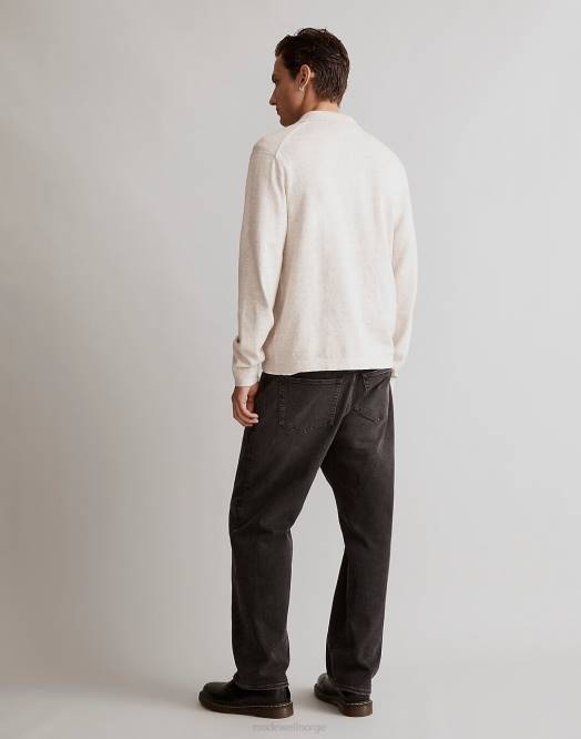Madewell klær lyng vintage lin menn genser-jakke med knapp foran 260F343