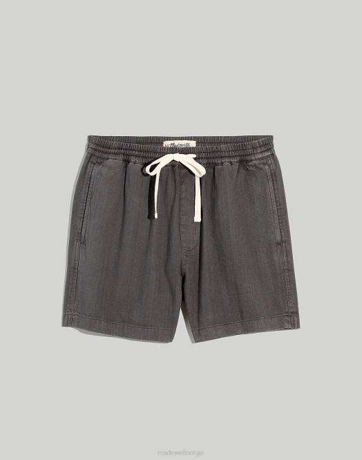 Madewell klær kystgranitt menn 4 1/2'' bomullsshorts til alle klær 260F323