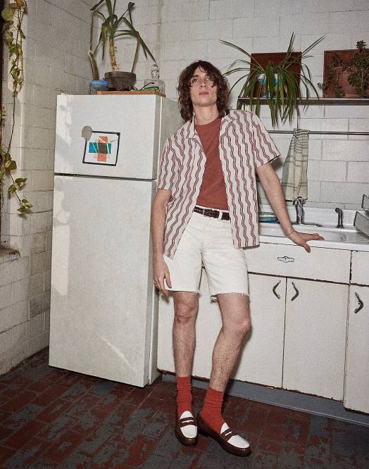 Madewell klær naturlig menn 8'' denimshorts 260F321