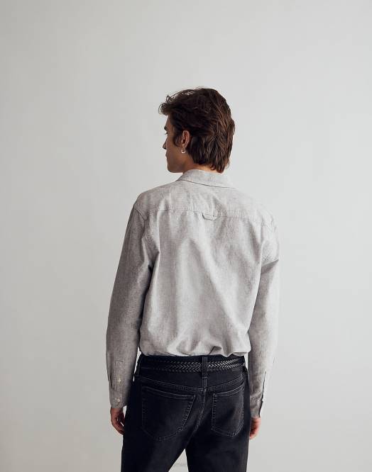 Madewell klær dypt kull menn den vintage-slitte oxford-skjorten 260F275