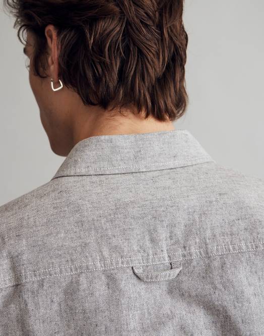 Madewell klær dypt kull menn den vintage-slitte oxford-skjorten 260F275