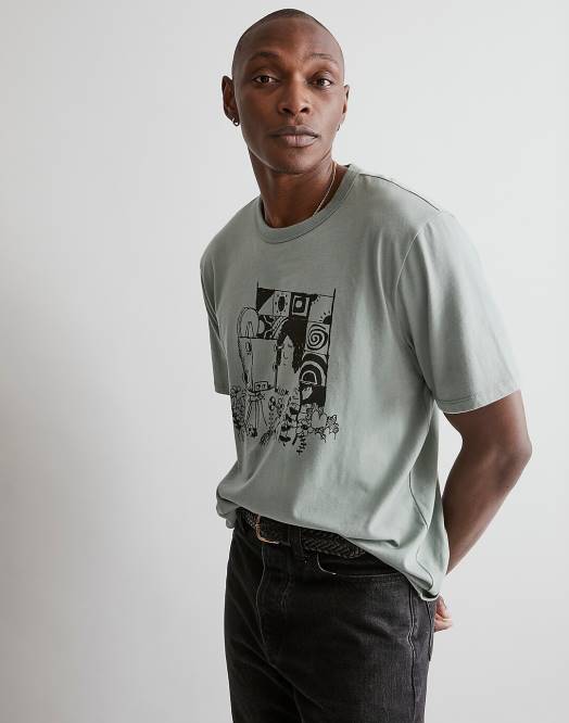 Madewell klær frostet sypress menn mark neeley film noir grafisk t-skjorte 260F529