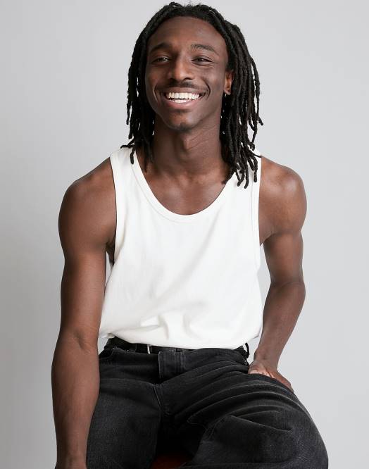 Madewell klær fyr menn heldags tank 260F348