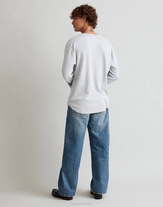 Madewell klær fyr menn termisk henley t-skjorte 260F353