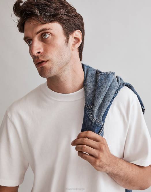 Madewell klær malt johannesbrød menn avslappet tee 260F357