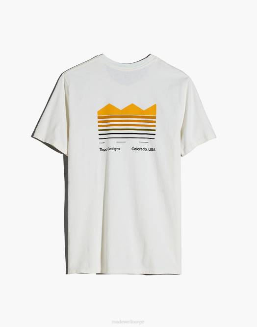 Madewell klær naturlig menn topo designs strata map grafisk tee 260F599