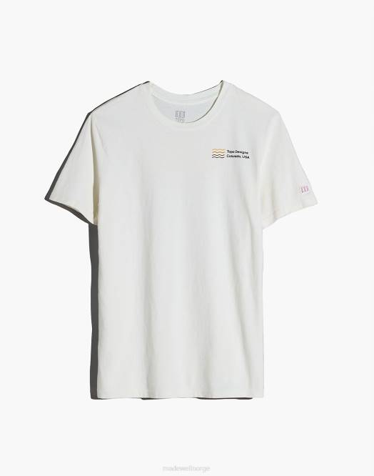 Madewell klær naturlig menn topo designs strata map grafisk tee 260F599