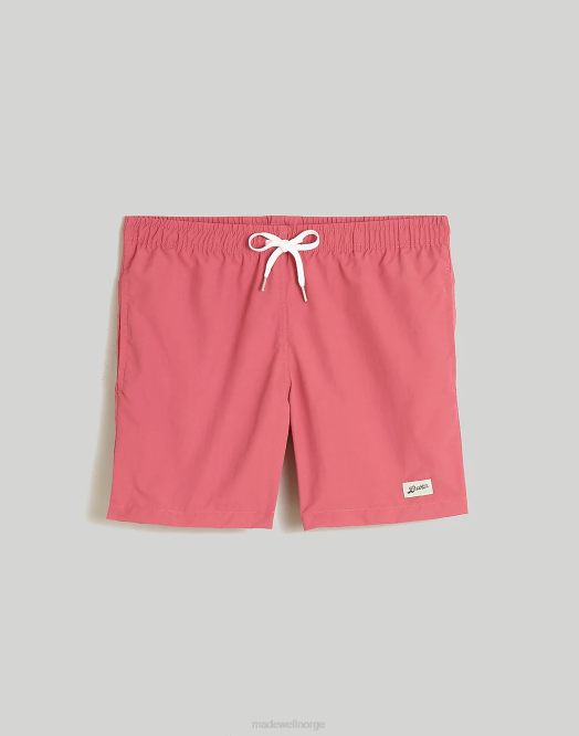 Madewell klær solid mauvewood menn badende badebukse i solid 260F390