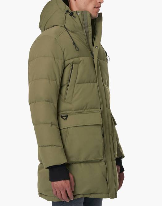Madewell klær brun menn norden ari parka kåpe 260F553