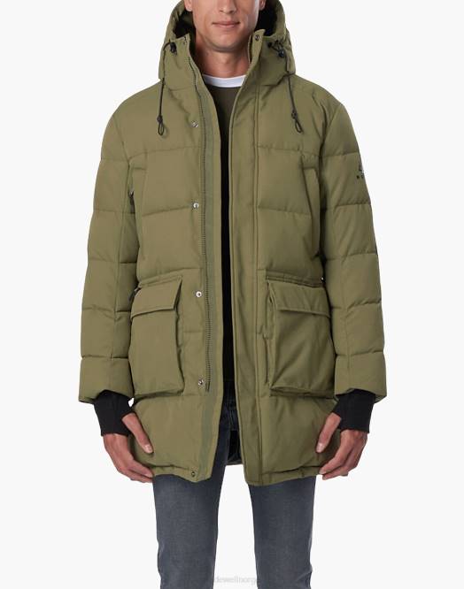 Madewell klær brun menn norden ari parka kåpe 260F553