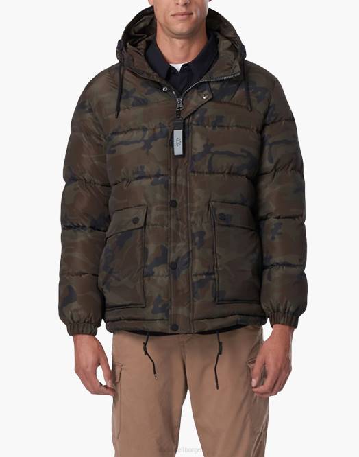 Madewell klær camo menn norden kal parka kåpe 260F554