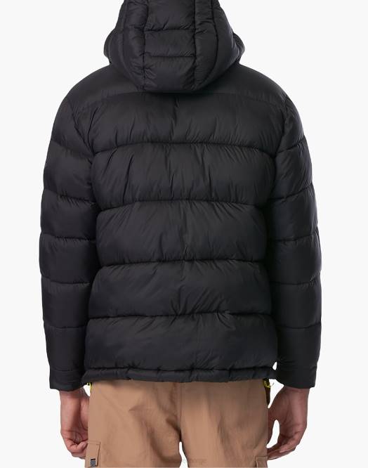 Madewell klær svart menn norden kole puffer coat 260F555
