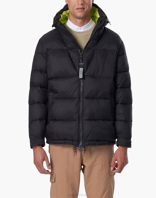 Madewell klær svart menn norden kole puffer coat 260F555