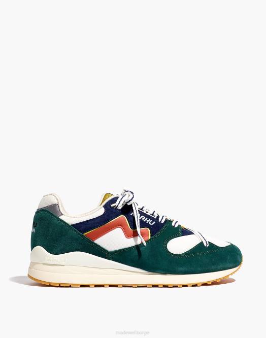 Madewell fottøy blågran/mango menn karhu semsket synkron klassiske sneakers 260F520