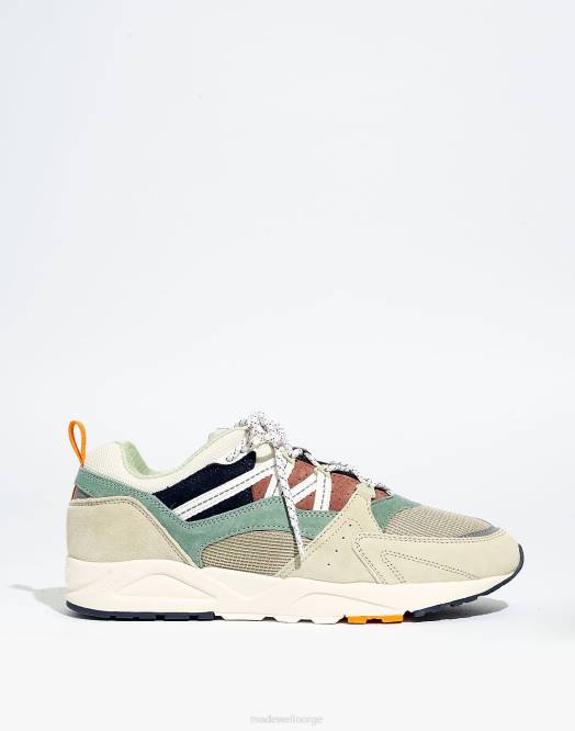 Madewell fottøy dawn blue scarlet ibis menn karhu fusion 2.0 joggesko 260F513