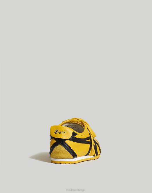 Madewell fottøy gul svart menn onitsuka tiger mexico 66 joggesko 260F562