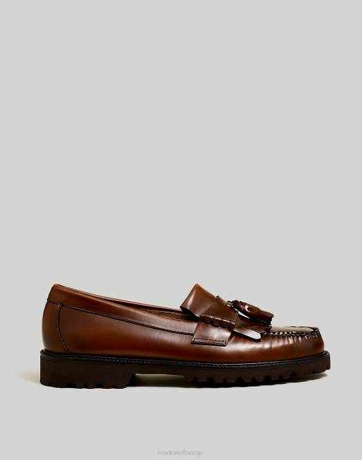 Madewell fottøy med brun menn g.h.bass layton lug weejuns loafers 260F490