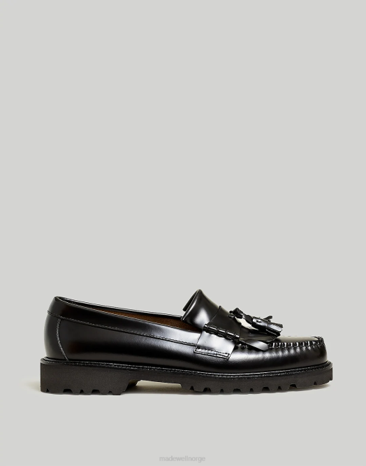 Madewell fottøy svart menn g.h.bass layton lug weejuns loafers 260F487