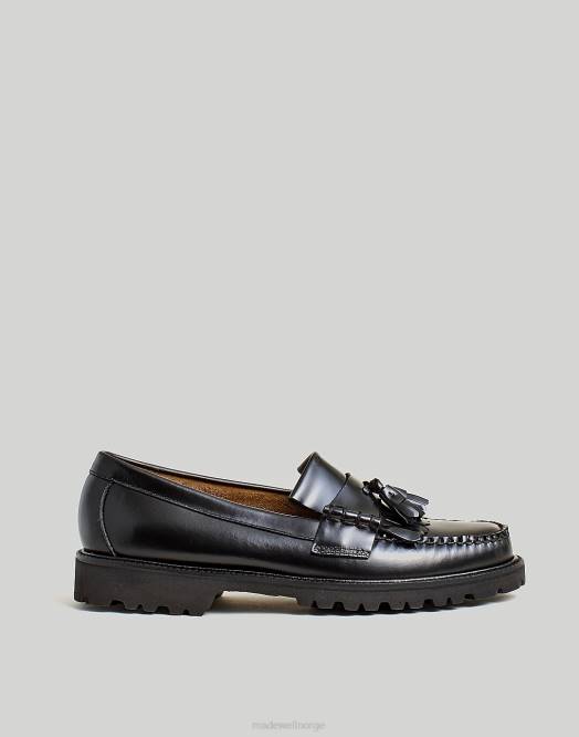 Madewell fottøy svart menn g.h.bass layton lug weejuns loafers 260F489