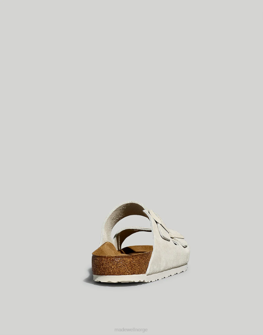 Madewell fottøy antikk hvit menn birkenstock semsket arizona sandaler 260F400
