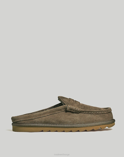 Madewell fottøy johannesbrød menn semsket loafer tøfler 260F622