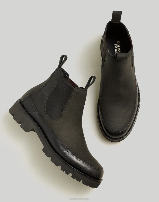 Madewell fottøy svart menn g.h.bass ranger chelsea boots 260F485