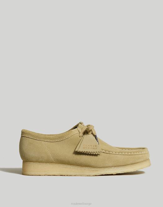 Madewell fottøy lønnetre menn clarks semsket wallabee-sko 260F427