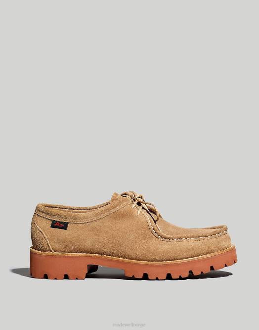 Madewell fottøy oasis blå multi menn g.h.bass wallace moc semsket skinn 260F496