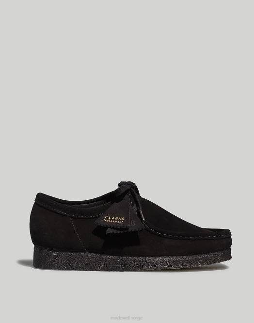 Madewell fottøy svart semsket skinn menn clarks semsket wallabee-sko 260F428