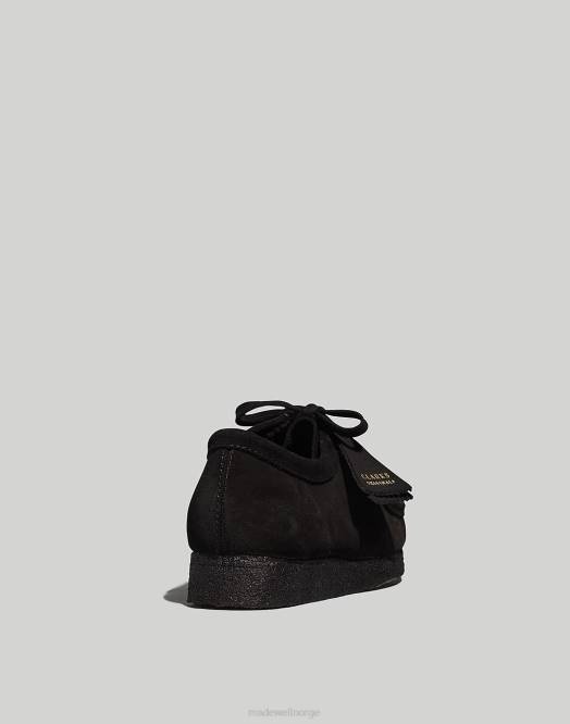 Madewell fottøy svart semsket skinn menn clarks semsket wallabee-sko 260F428