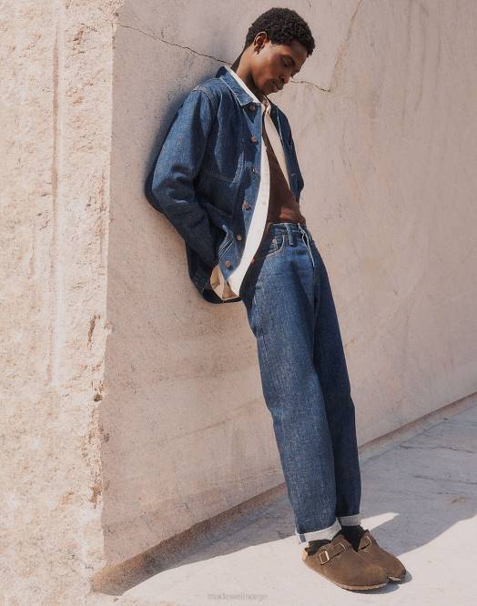 Madewell fottøy taupe menn birkenstock boston semsket myk fotseng tresko 260F404