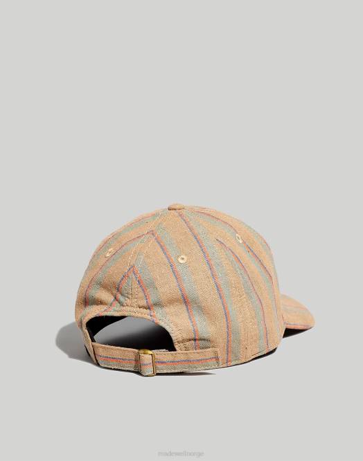 Madewell tilbehør drivved menn stripet baseballcaps 260F35