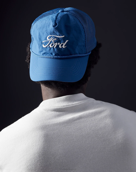 Madewell tilbehør ford blå menn ford trucker lue 260F479