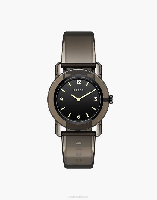 Madewell tilbehør svart menn breda unisex 'play' gjennomsiktig plastklokke, 35 mm 260F91