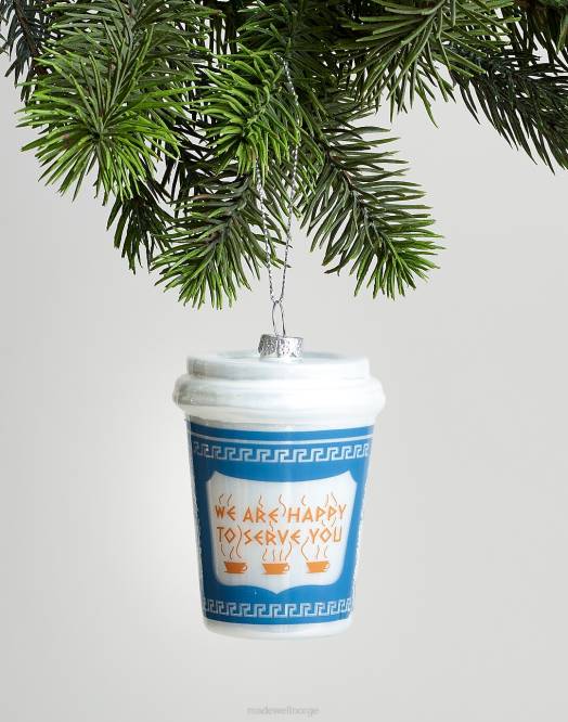 Madewell tilbehør blå menn cody foster kaffekopp ornament 260F39