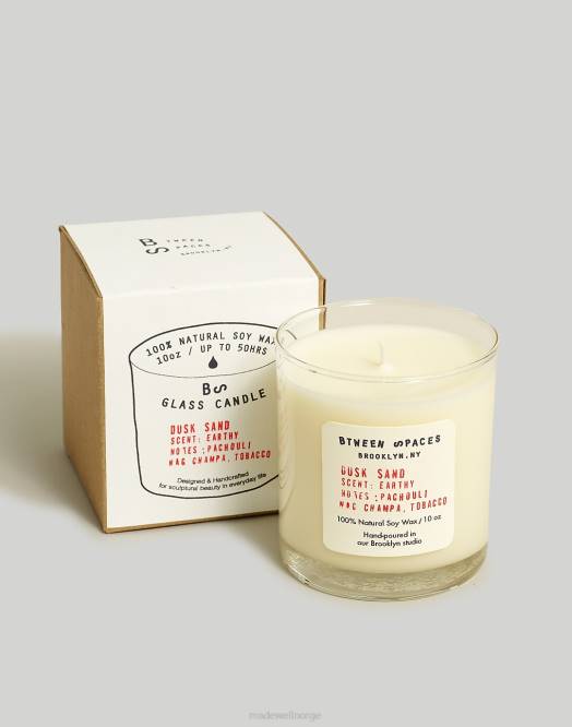 Madewell tilbehør hvit menn mellomrom skumringssandlys 260F412