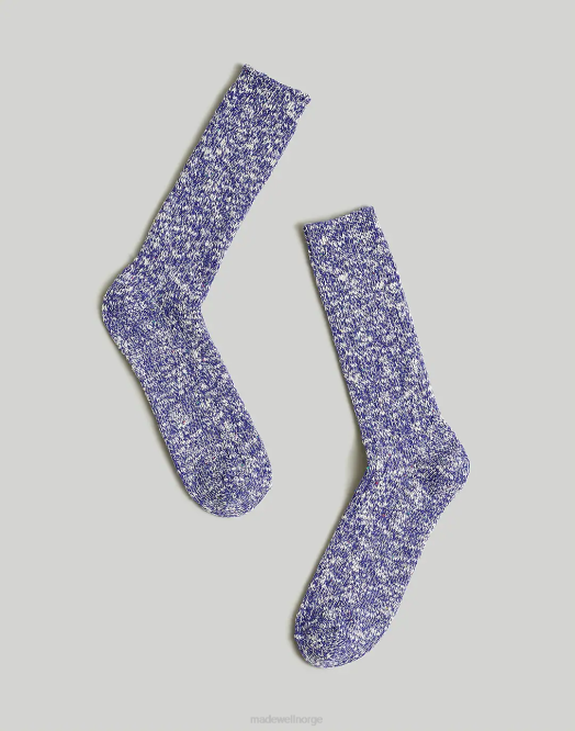 Madewell tilbehør ekte aubergine menn donegal leirsokker 260F46